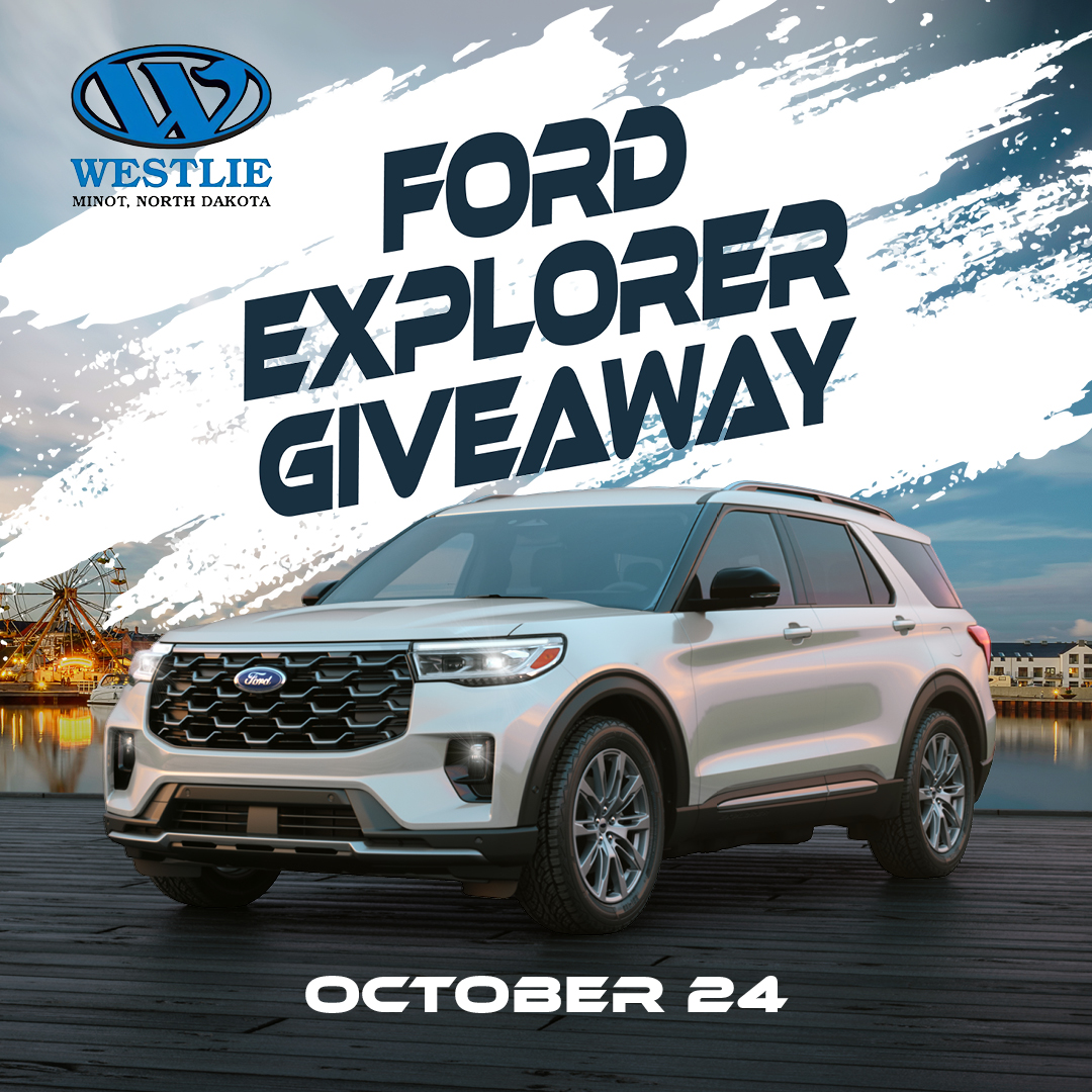 Ford Explorer Giveaway - October 24